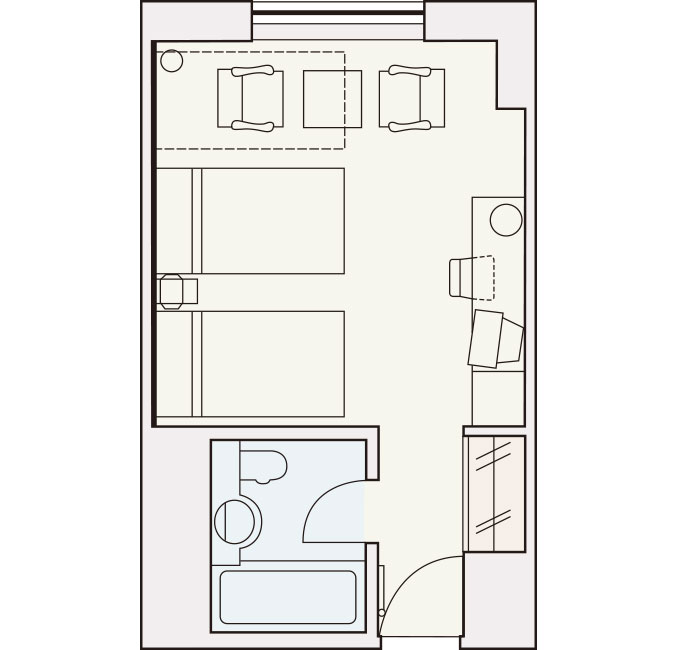 Standard Twin Room Hotel Granvia Osaka Official Site