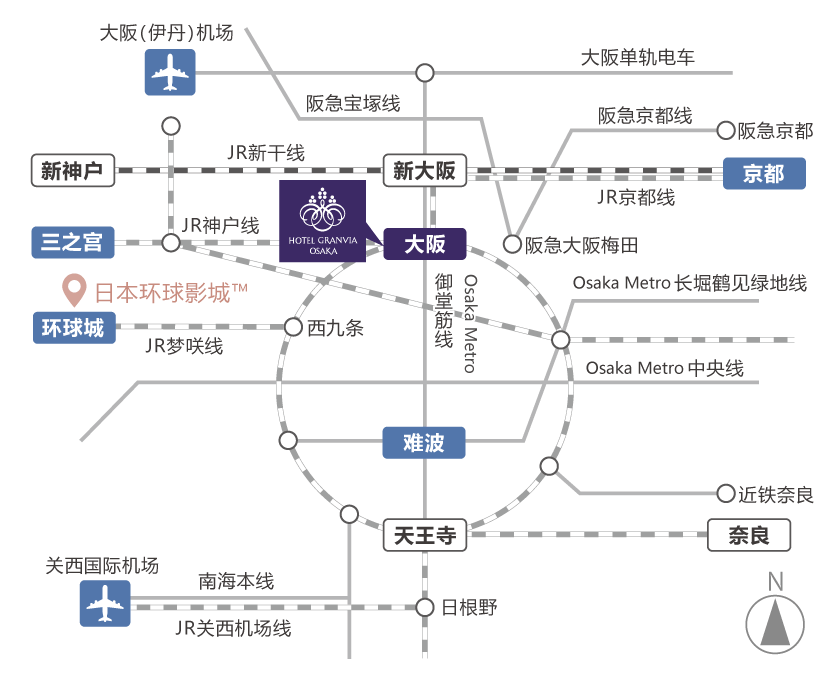 电车路线图